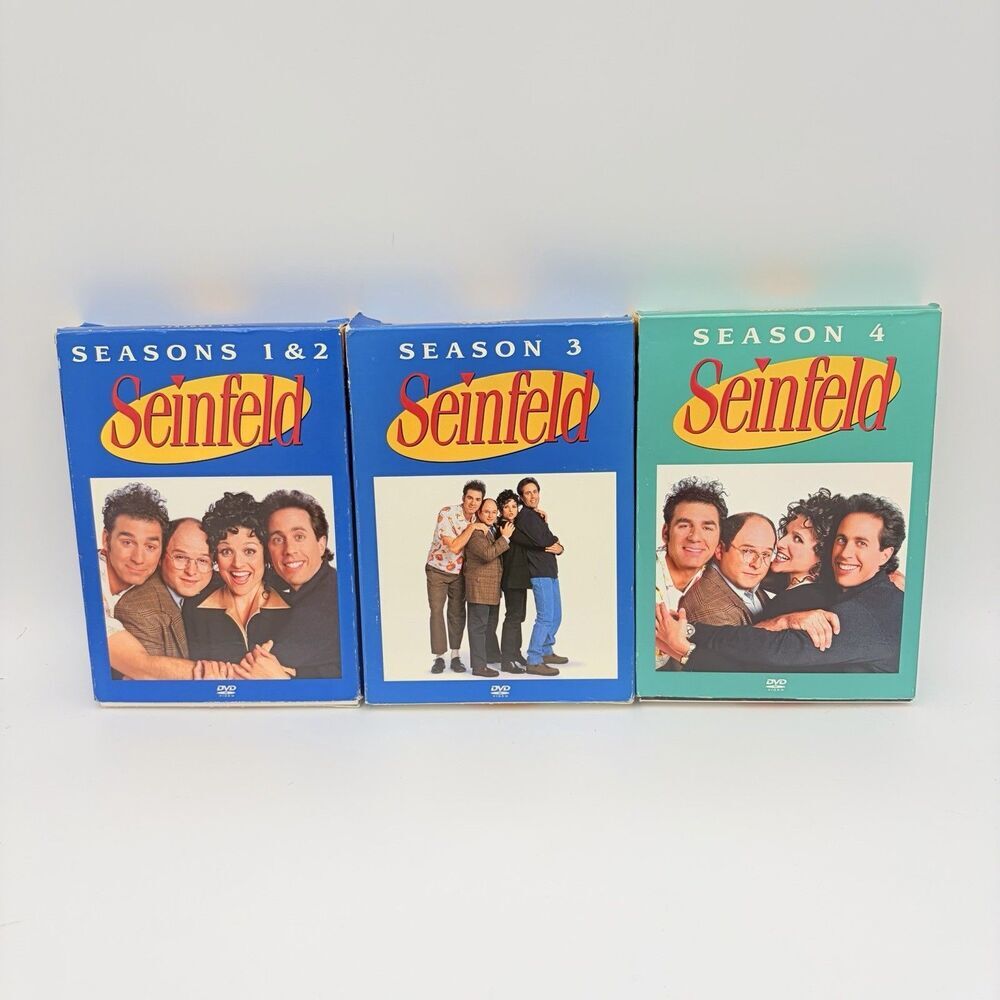 Seinfeld Series Seasons 1&2,3,4 DVD 2004 Release